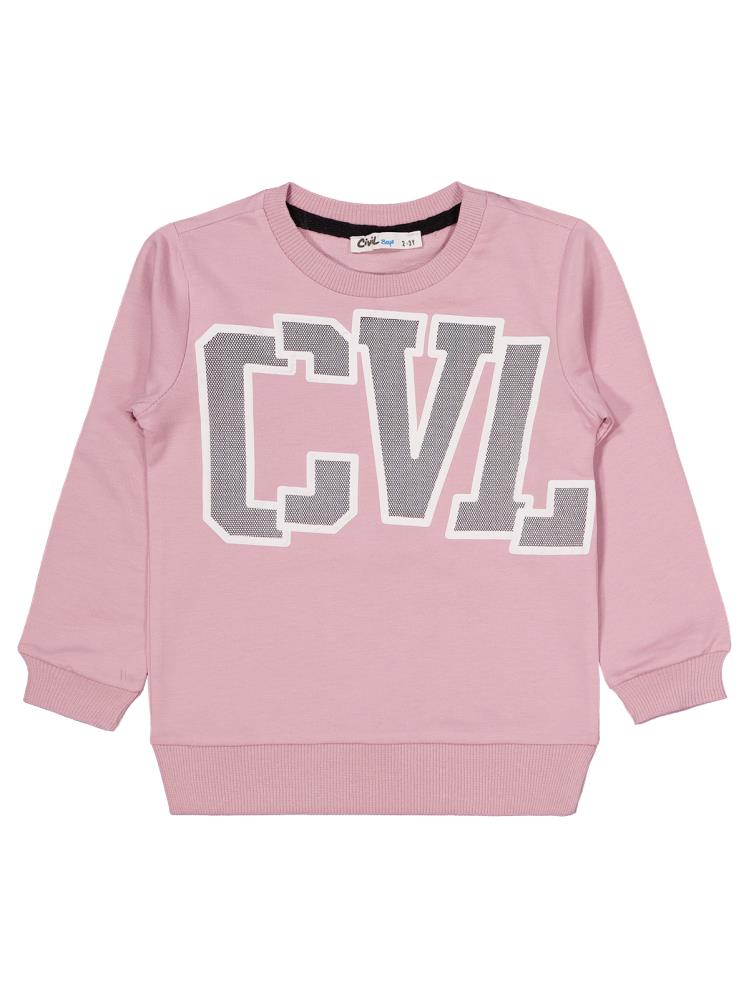 Civil Boys Cvl Baskılı 2-5 Yaş Takım - Lila