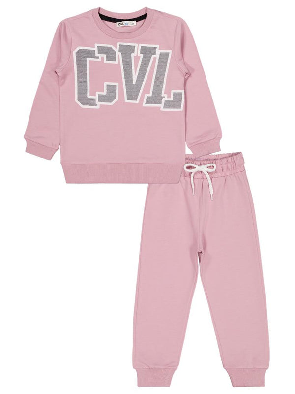 Civil Boys Cvl Baskılı 2-5 Yaş Takım - Lila