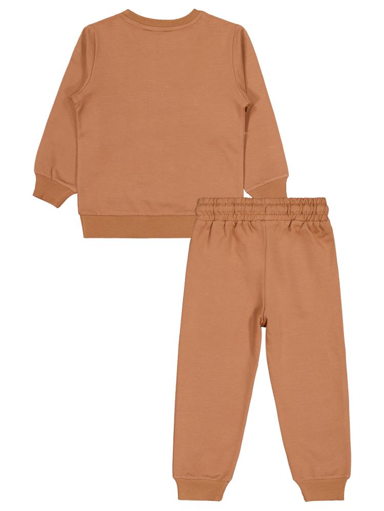 Civil Boys Cvl Baskılı 2-5 Yaş Takım - Turuncu