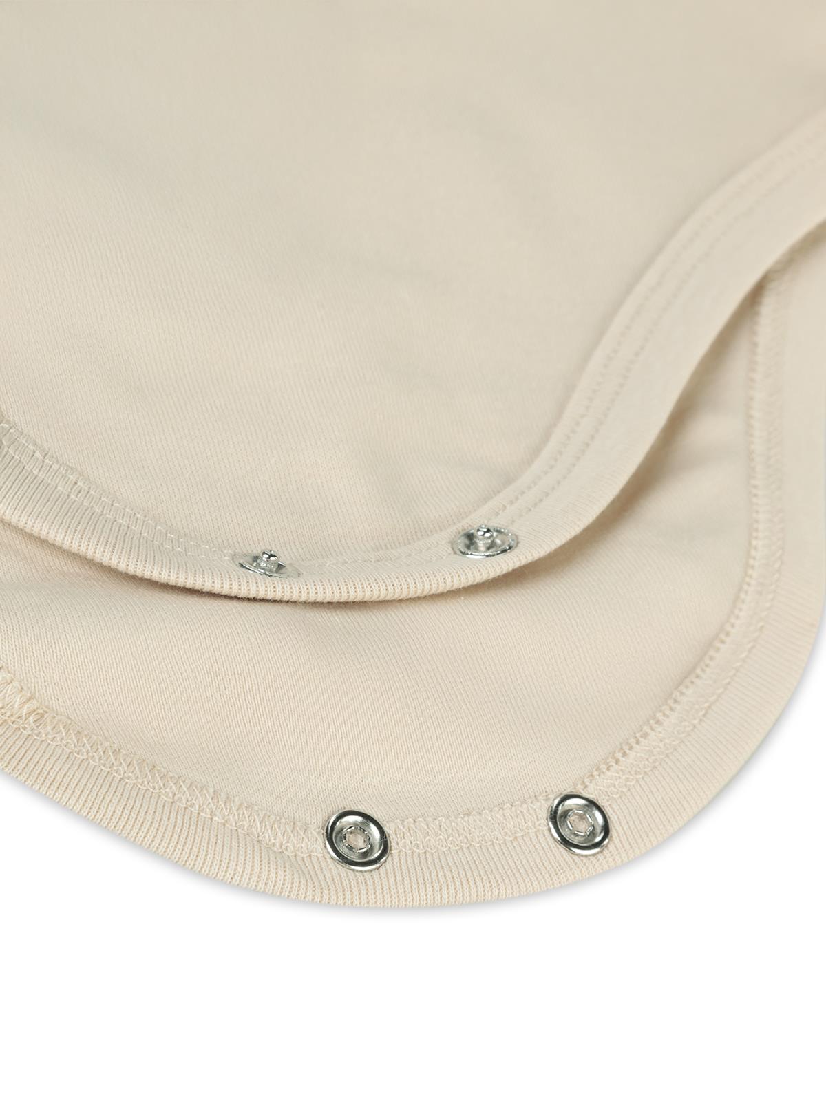 Civil Baby 3'lü Karışık Renk 3-36 Ay Çıtçıtlı Badi - Bej