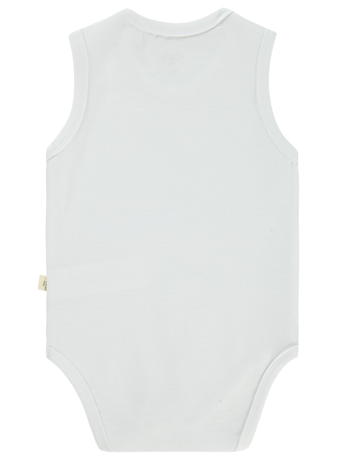 Civil Baby 3'lü Karışık Renk 3-36 Ay Çıtçıtlı Badi - Turuncu