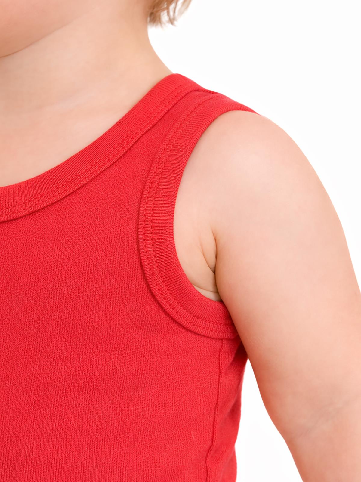 Civil Baby 3'lü Karışık Renk 3-36 Ay Çıtçıtlı Badi - Kırmızı