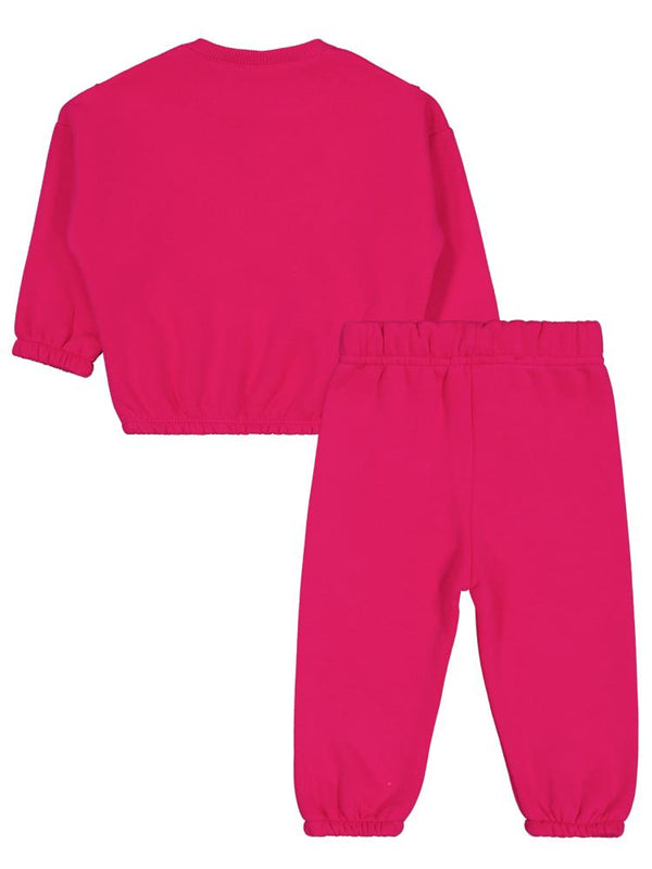 Civil Baby Hello My Little One Etiketli 6-18 Ay Takım - Fusya