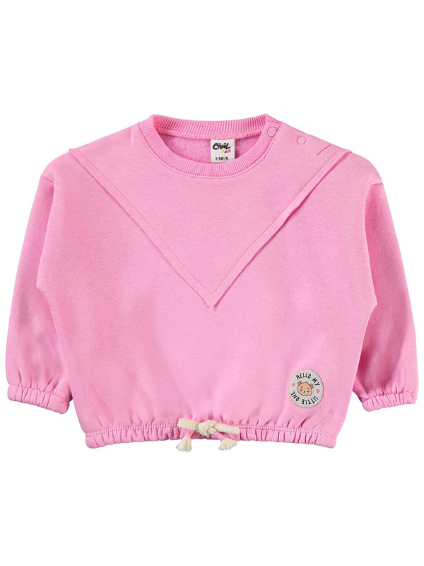 Civil Baby Hello My Little One Etiketli 6-18 Ay Takım - Pembe