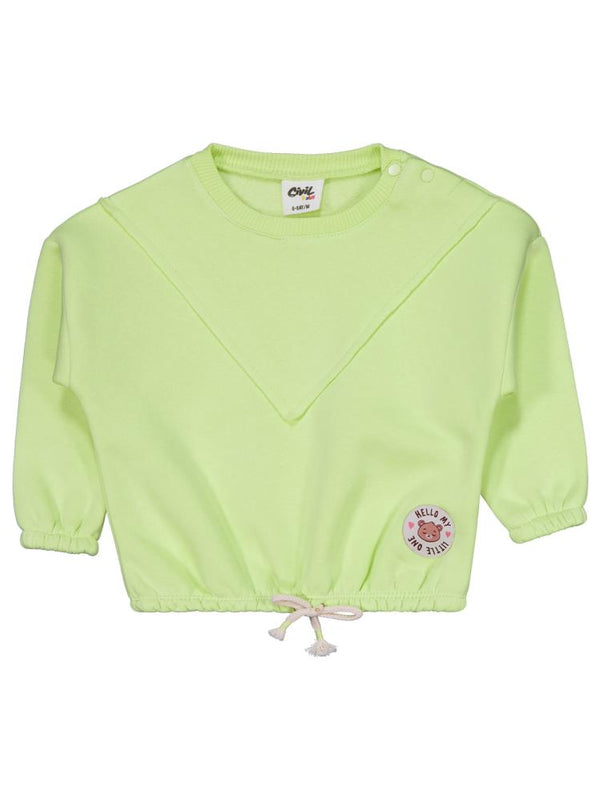 Civil Baby Hello My Little One Etiketli 6-18 Ay Takım - Yeşil