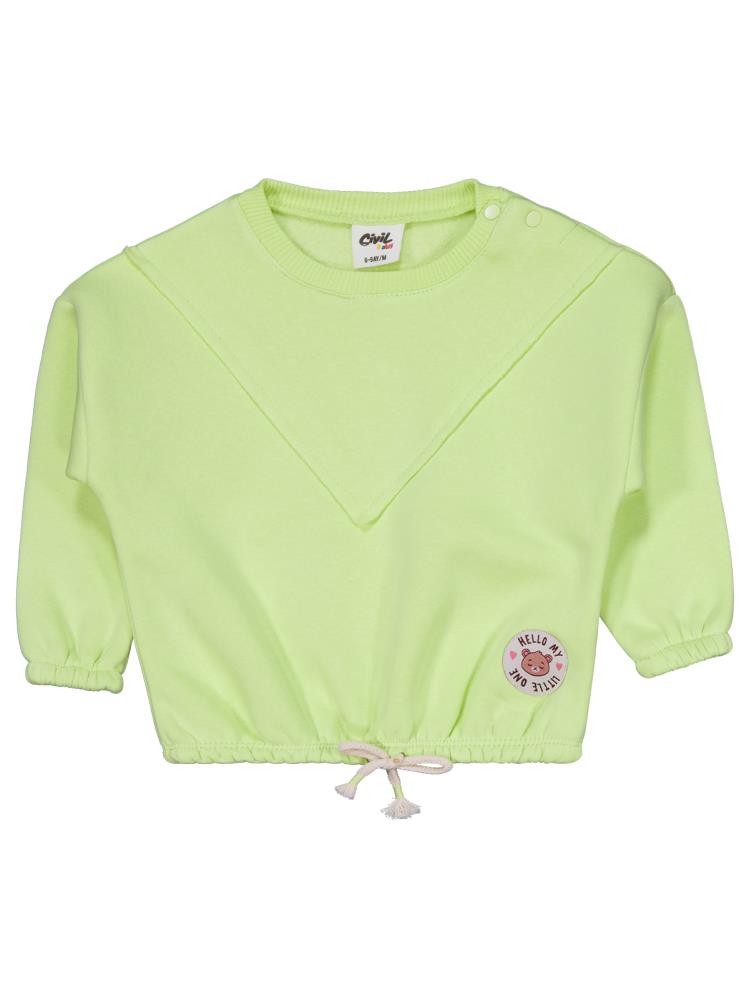 Civil Baby Hello My Little One Etiketli 6-18 Ay Takım - Yeşil