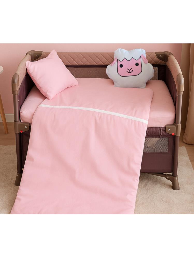 Kujju Pamuklu Oyun Parkı Uyku Seti - Pembe