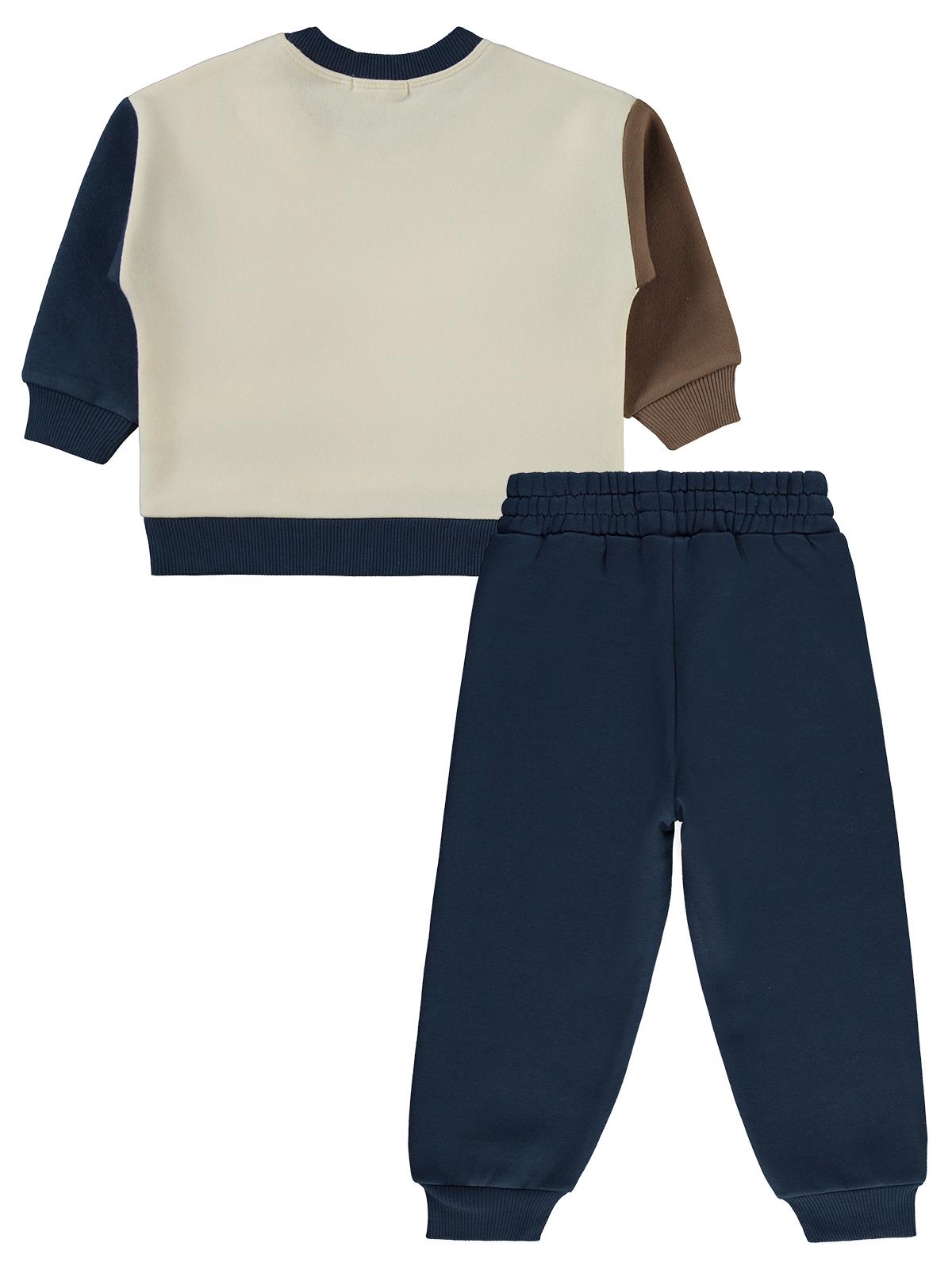 Civil Boys Best Friend Baskılı 2-5 Yaş Eşofman Takımı - Mavi