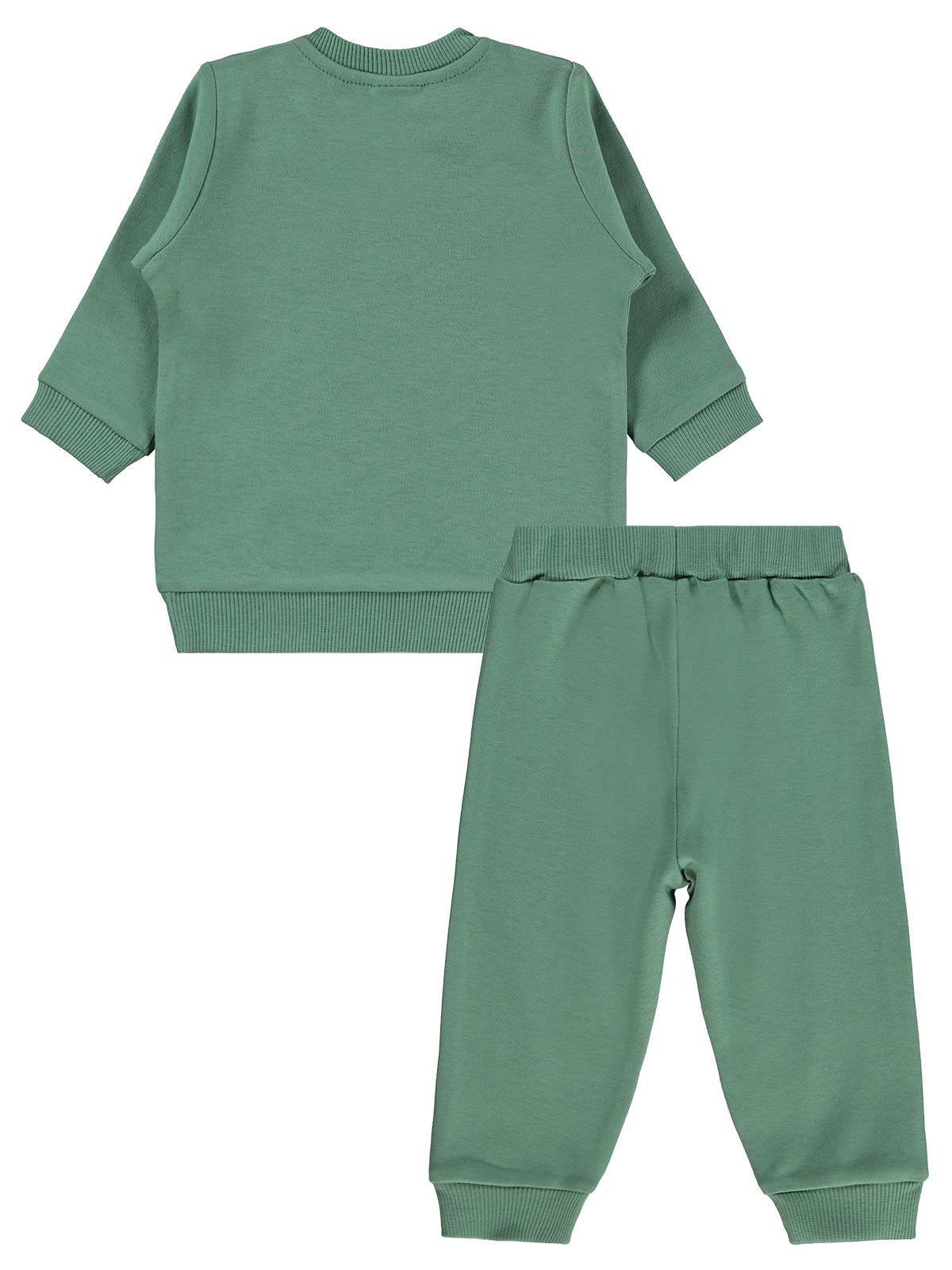 Civil Baby Erkek Bebek Kaplan Baskılı 6-18 Ay Takım - Haki