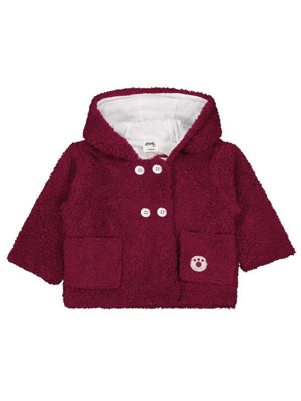 Civil Baby Cepli 6-18 Ay Mont - Bordo
