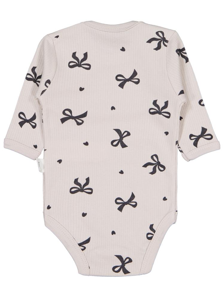 Civil Baby Fiyonk Empirme 1-36 Ay Çıtçıtlı Badi - Bej