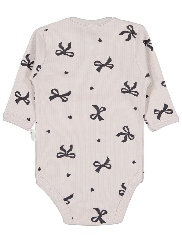 Civil Baby Fiyonk Empirme 1-36 Ay Çıtçıtlı Badi - Bej