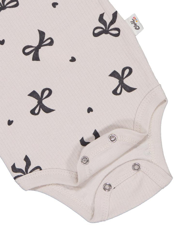 Civil Baby Fiyonk Empirme 1-36 Ay Çıtçıtlı Badi - Bej