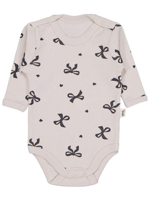 Civil Baby Fiyonk Empirme 1-36 Ay Çıtçıtlı Badi - Bej