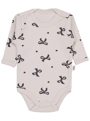 Civil Baby Fiyonk Empirme 1-36 Ay Çıtçıtlı Badi - Bej