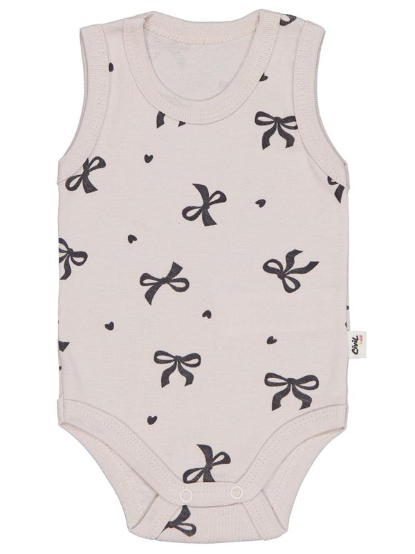 Civil Baby Fiyonk Empirme 1-36 Ay Çıtçıtlı Badi - Bej