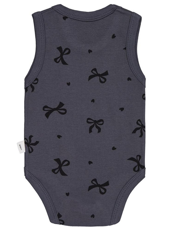 Civil Baby Fiyonk Empirme 1-36 Ay Çıtçıtlı Badi - Gri