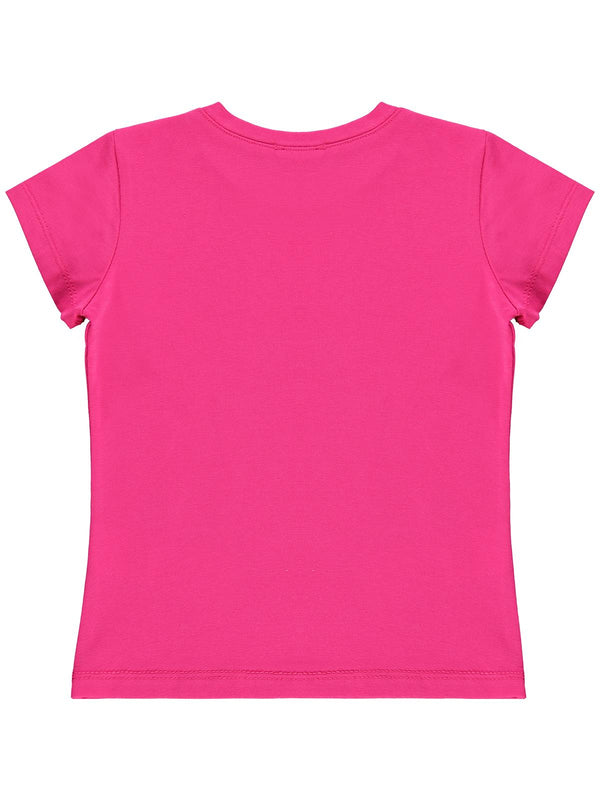 Civil Girls Basic 2-5 Yaş Tişört - Fusya