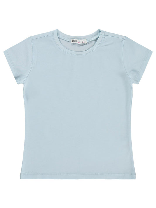 Civil Girls Basic 2-5 Yaş Tişört - Mavi