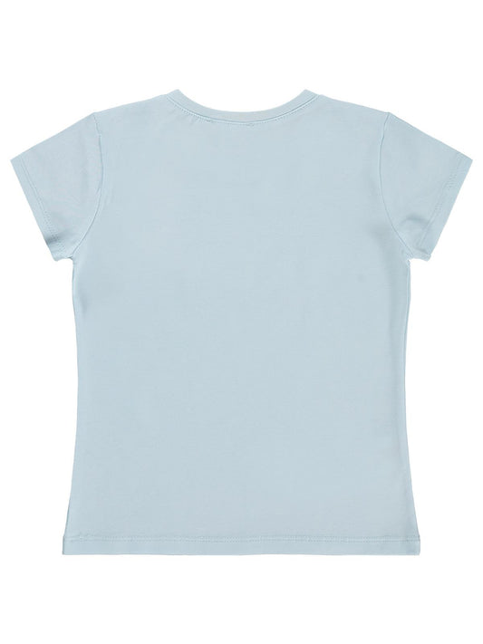 Civil Girls Basic 2-5 Yaş Tişört - Mavi