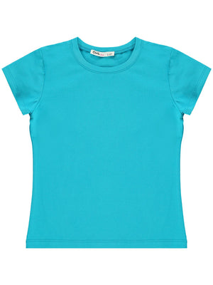 Civil Girls Basic 2-5 Yaş Tişört - Mavi