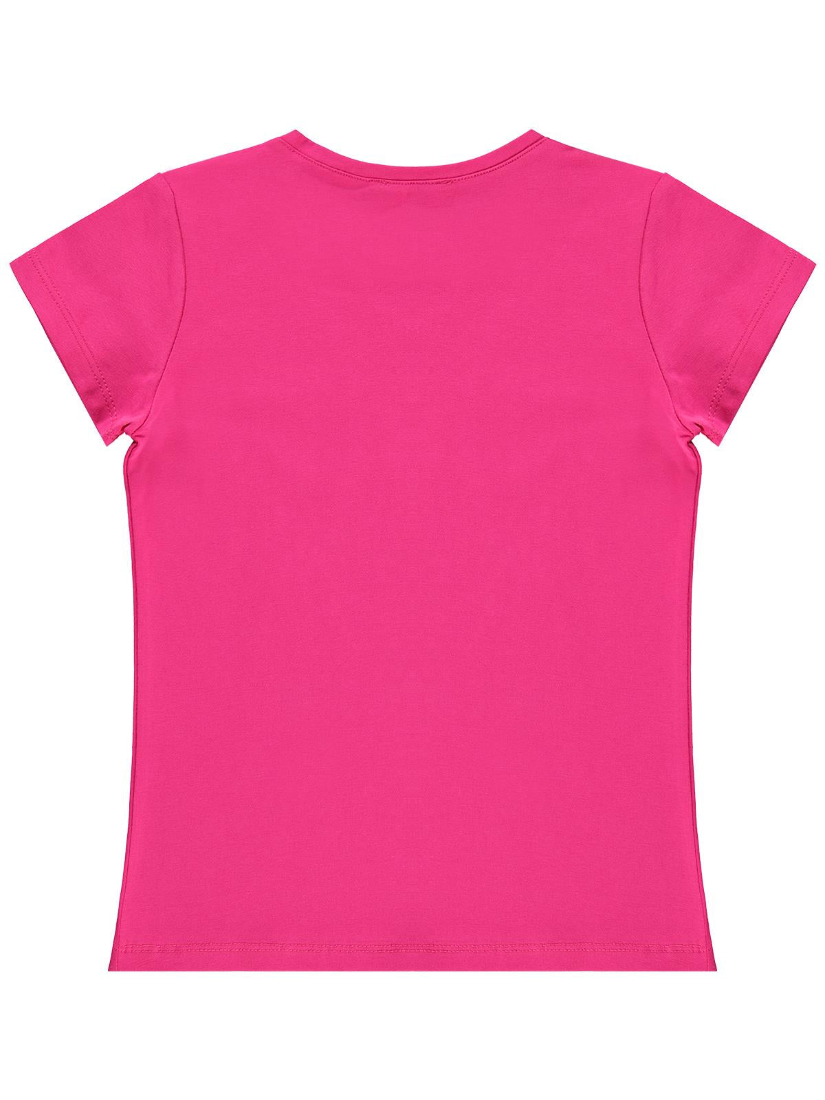 Civil Girls Basic 6-9 Yaş Tişört - Fusya