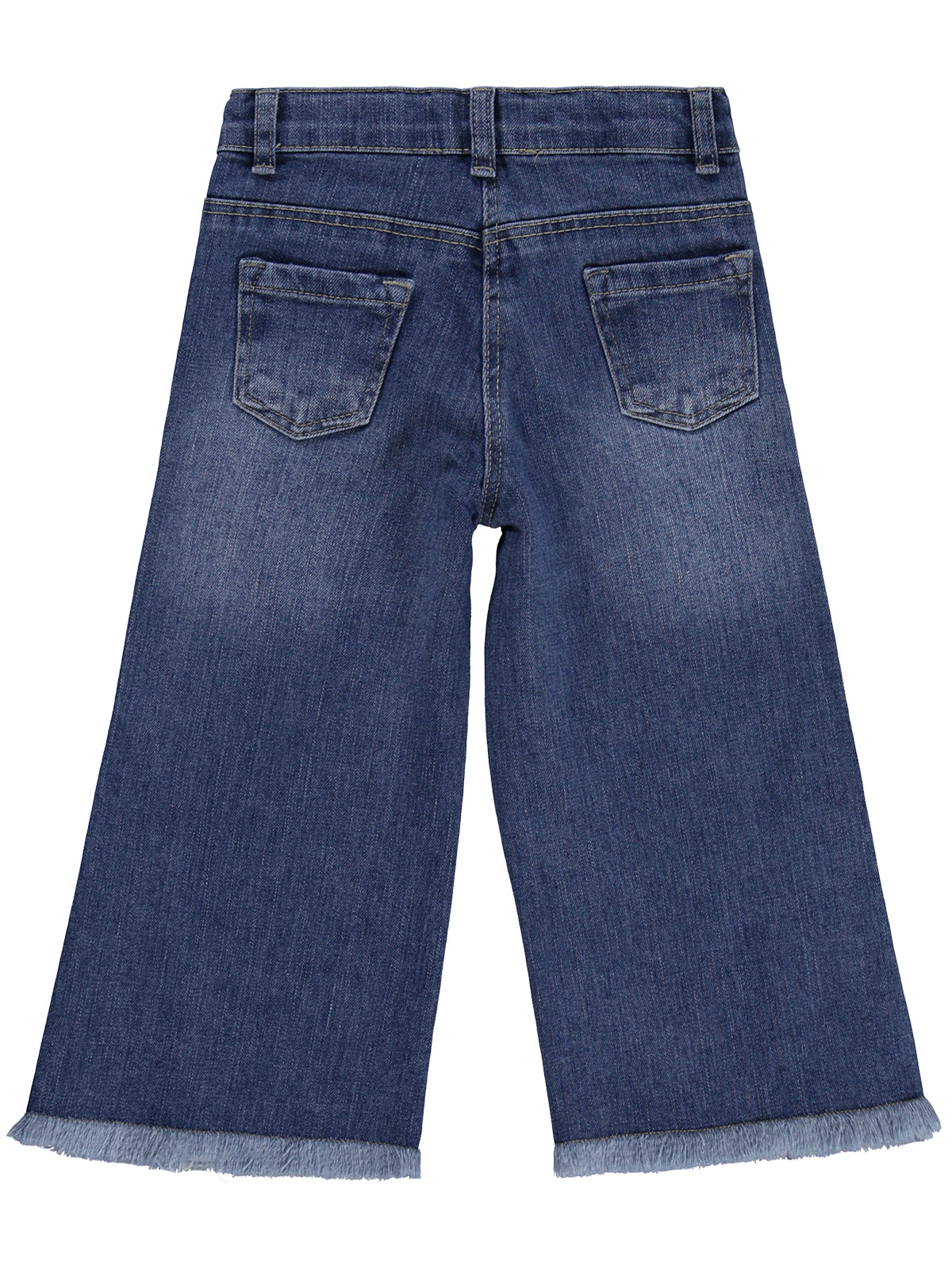 Civil Girls Püsküllü 2-5 Yaş Pantolon Kot - Mavi