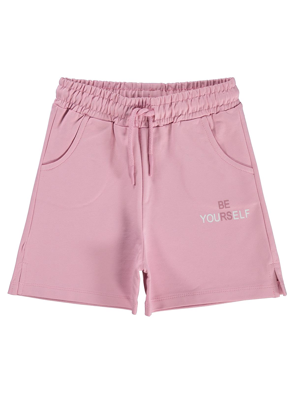 Civil Girls 10-13 Yaş Şort - Pembe