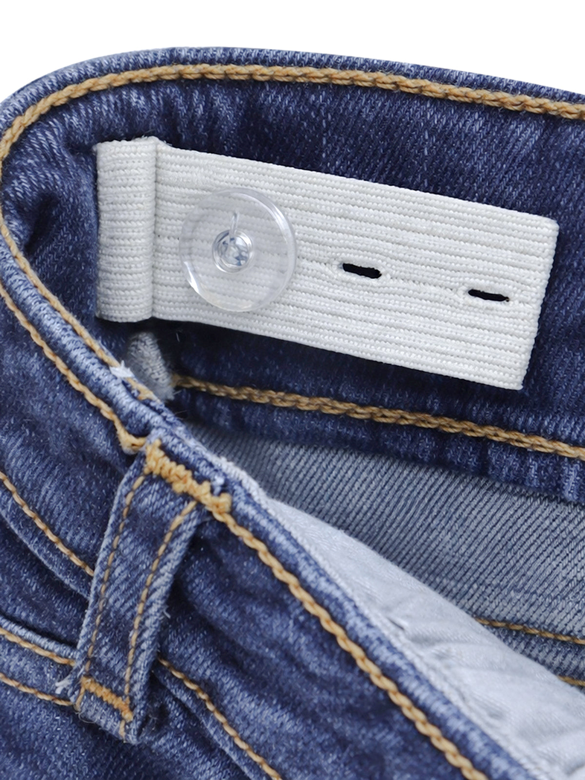 Civil Girls Püsküllü 2-5 Yaş Pantolon Kot - Mavi