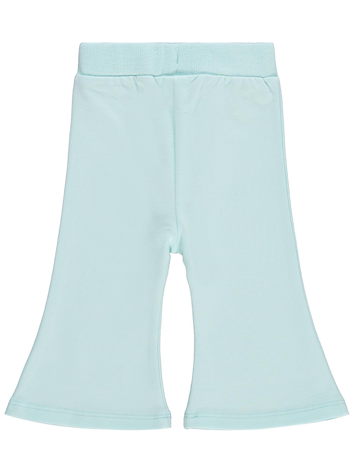 Civil Baby Civil Basic Kalp Etiketli İspanyol Paça 6-18 Ay Eşofman Altı - Yeşil