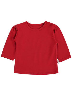 Civil Baby Düz Basic 6-18 Ay Sweatshirt - Kırmızı