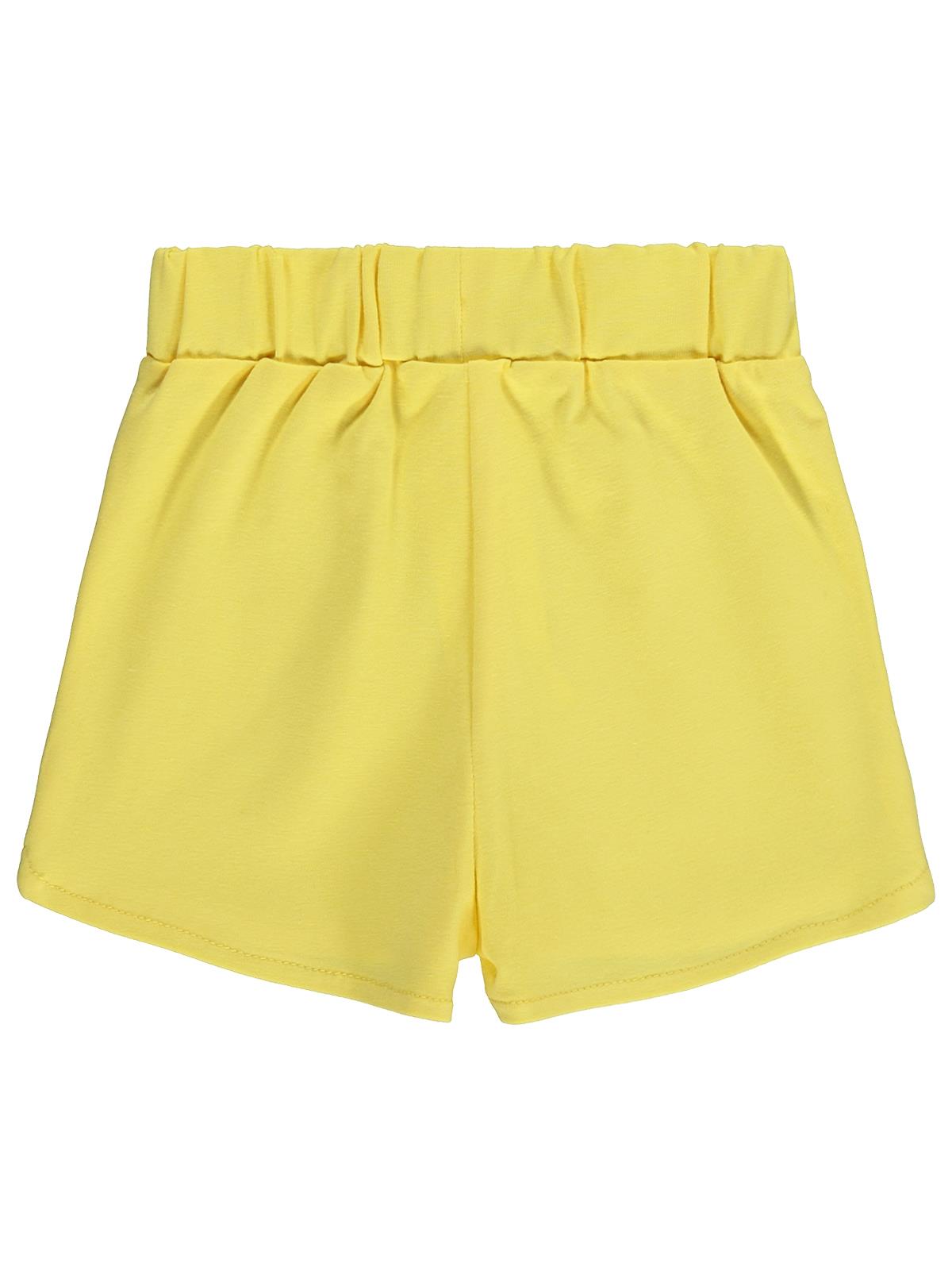 Civil Baby Düz Basic 6-18 Ay Şort Km - Sarı