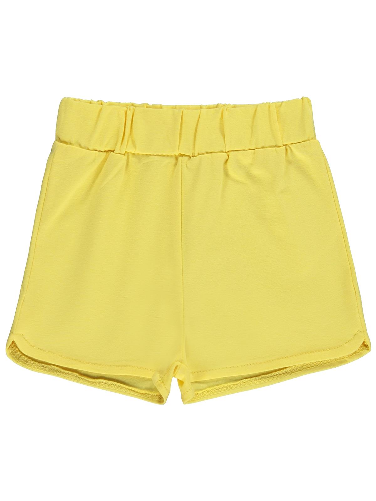 Civil Baby Düz Basic 6-18 Ay Şort Km - Sarı