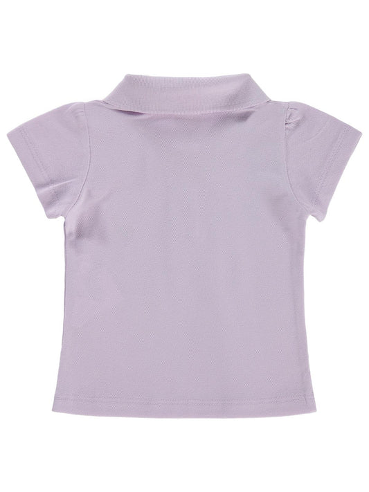 Civil Baby Çiçek Nakışlı Basic 6-18 Ay Tişört - Lila