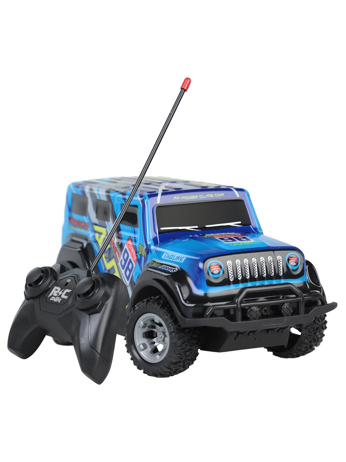 Can Oyuncak Uzaktan Kumandalı Şarjlı Araba - Mavi