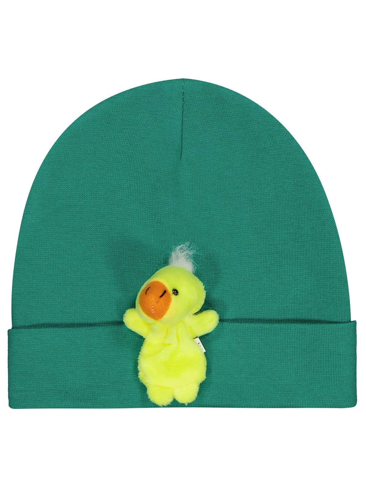 Civil Baby Küçük Oyuncaklı Bebe Şapka Bere ve Setler - Yeşil