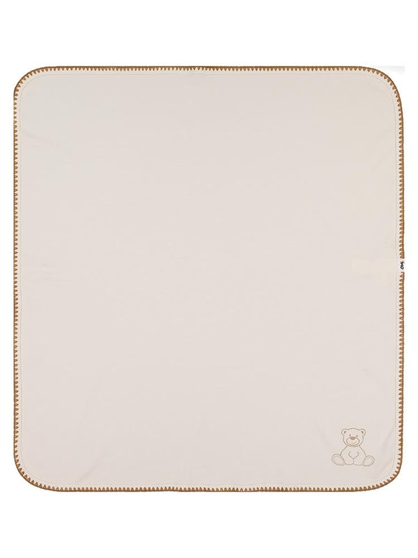 Civil Baby Ayıcık Baskılı Battaniye - Fil Dişi