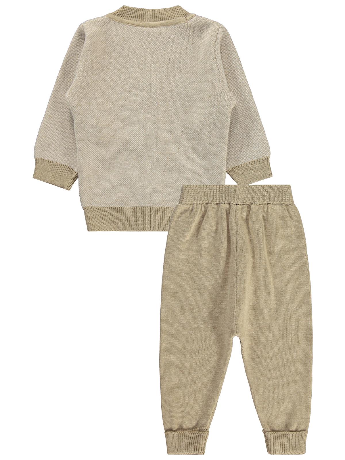 Civil Baby Hırkalı 6-18 Ay Takım - Bej