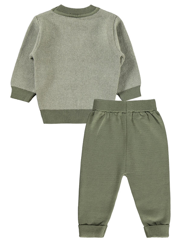 Civil Baby Hırkalı 6-18 Ay Takım - Yeşil