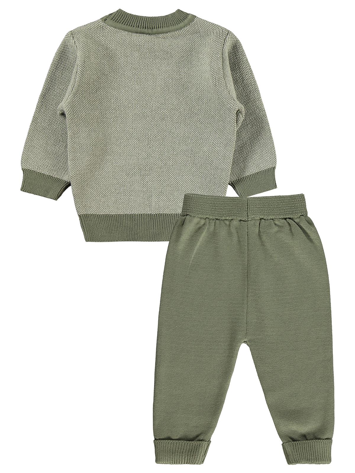 Civil Baby Hırkalı 6-18 Ay Takım - Yeşil