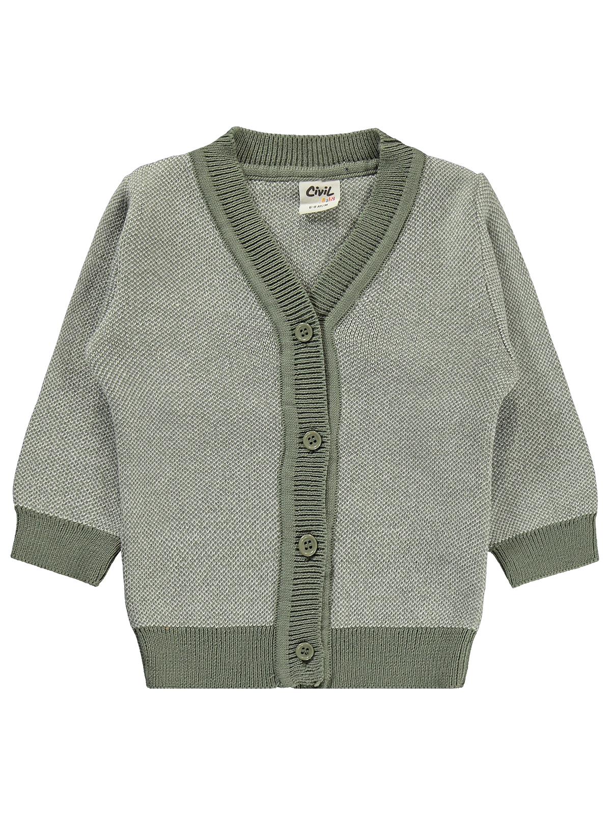 Civil Baby Hırkalı 6-18 Ay Takım - Yeşil
