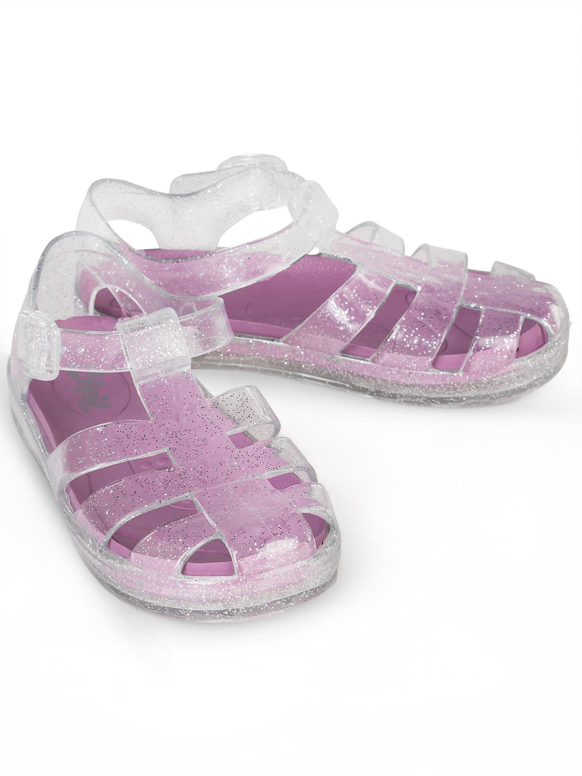 Civil Girls Tokalı 27-32 Numara Sandalet - Lila