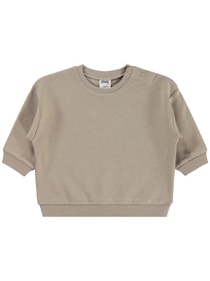 Civil Baby Basic 3-18 Ay Sweatshirt - Bej