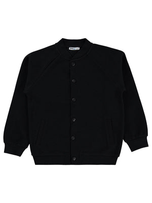 Civil Boys Erkek Çocuk Pike 6-9 Yaş Hırka - Siyah