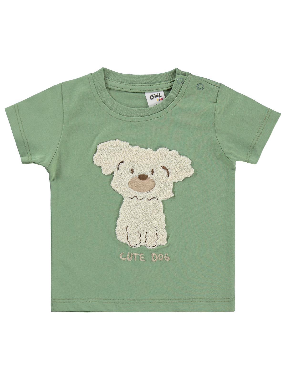 Civil Baby Köpek Baskılı 3'lü Set 6-18 Ay Takım