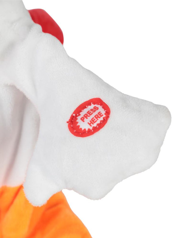 Halley Oyuncak Dans Eden Horoz 40 Cm - Beyaz