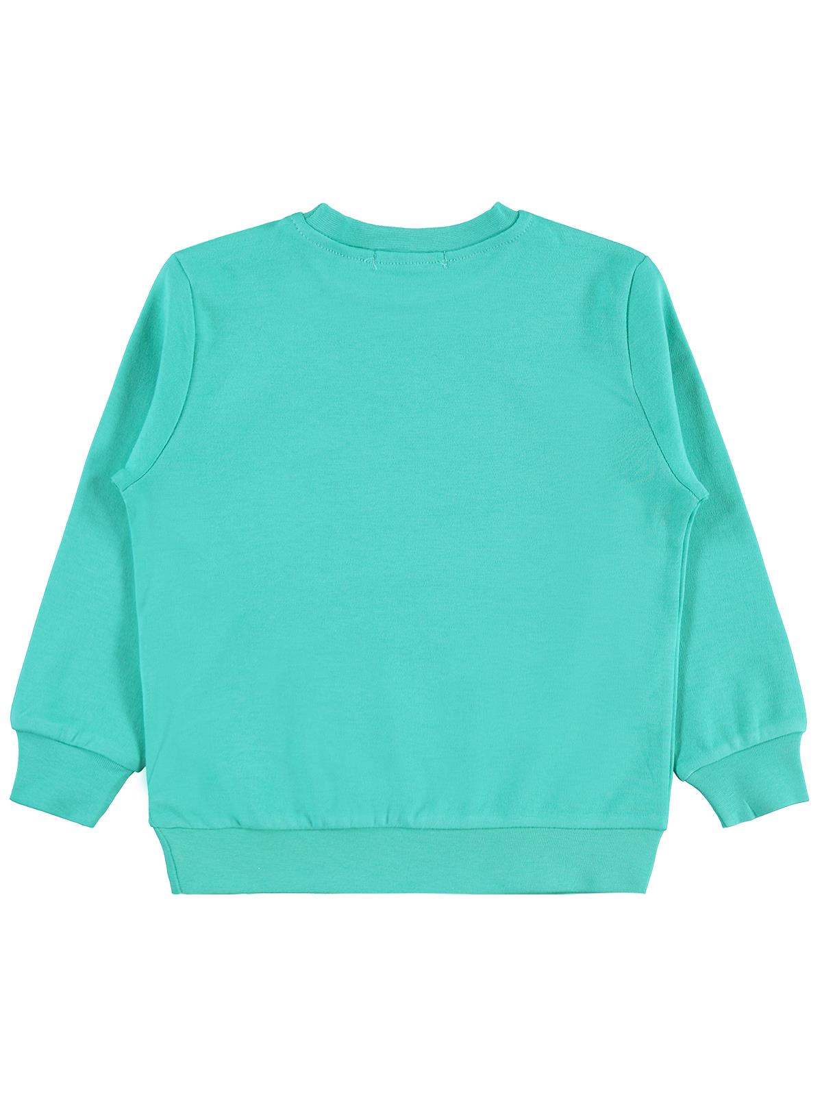 Civil Boys Baseball Baskılı 2-5 Yaş Sweatshirt Km - Yeşil