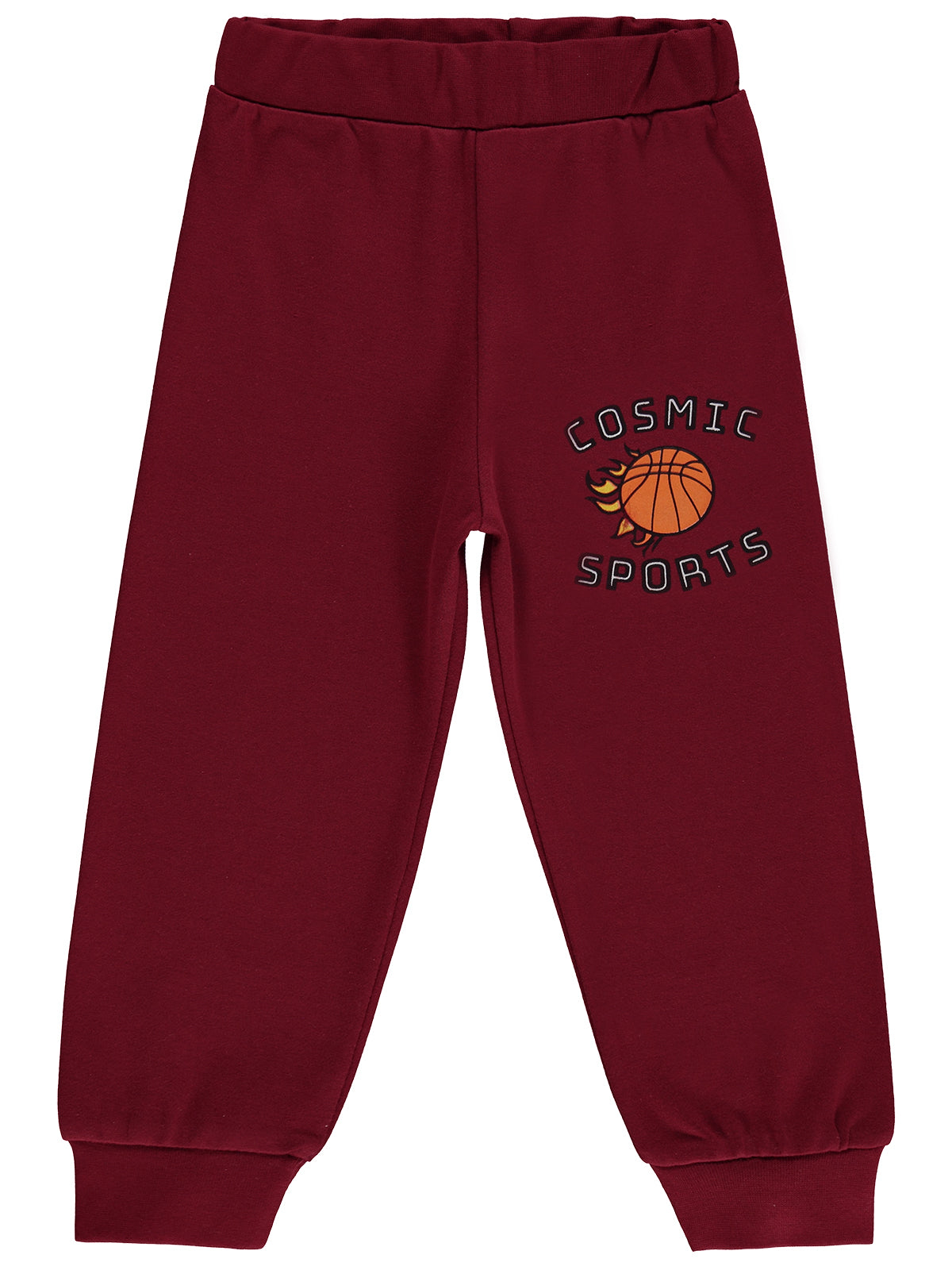 Civil Boys Cosmic Baskılı 2-5 Yaş Eşofman Altı Km - Bordo