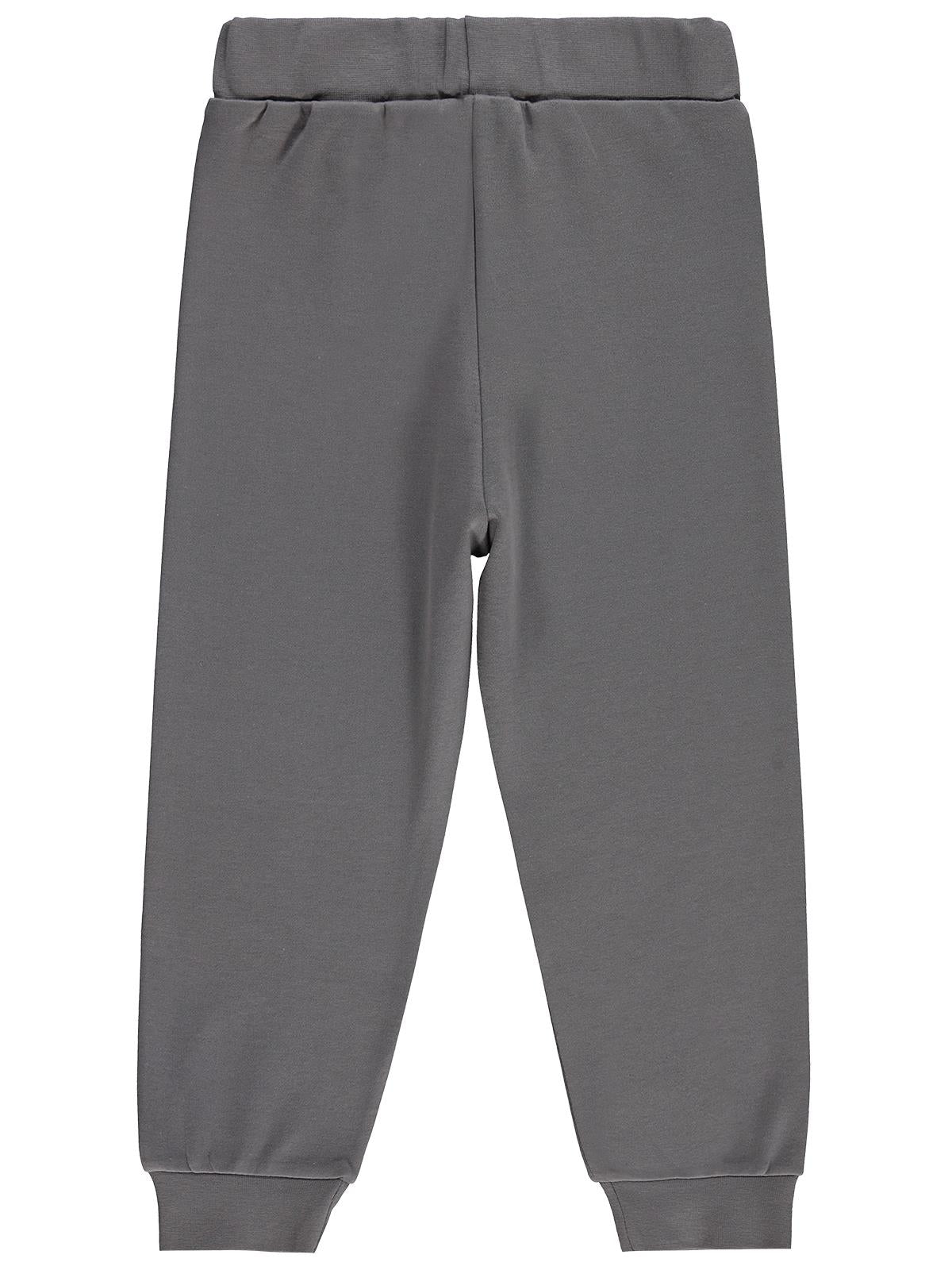 Civil Boys Baseball Baskılı 2-5 Yaş Eşofman Altı - Gri