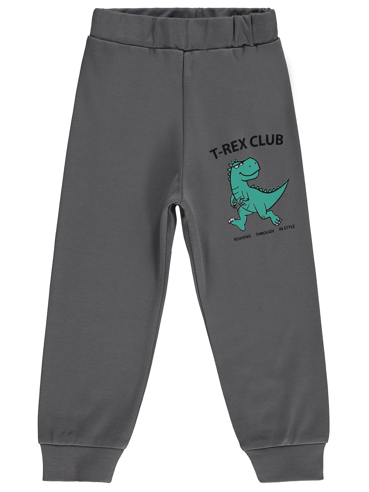 Civil Boys Club Baskılı 2-5 Yaş Eşofman Altı Km - Gri